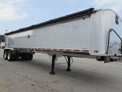 MAC MVP 38 ft End Dump Trailer - Tandem Axle, Aluminum, Air Ride