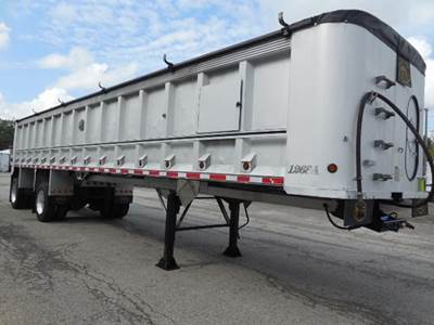 MAC MVP 40 ft End Dump Trailer - Tandem Axle, Aluminum, Air Ride