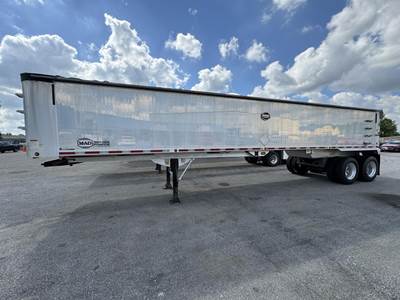MAC Trailer 39 ft Frameless End Dump Trailer - Tandem Axle, Aluminum, Air Ride