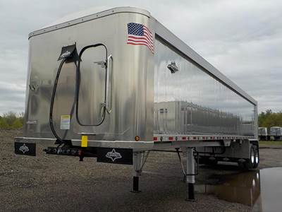 Trailstar 39 ft End Dump Trailer - Tandem Axle, Aluminum, Air Ride