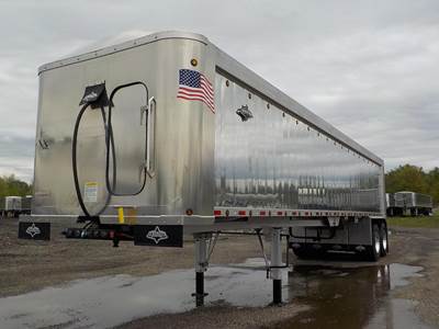 Trailstar 39 ft End Dump Trailer - Tandem Axle, Aluminum, Air Ride