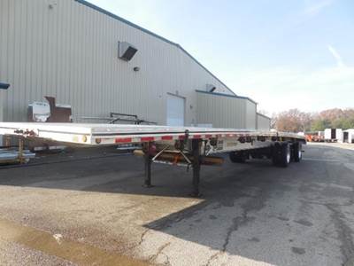 MAC Trailer 53x102 Flatbed Trailer - Air Ride, Fixed Spread Axle