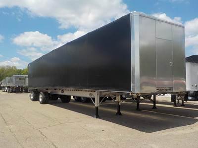 MAC 53x102 Aluminum Flatbed Trailer - Air Ride, Sliding Spread Axle