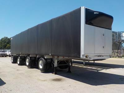 MAC 48ft Quad Axle Aluminum Flatbed Trailer - Air Ride