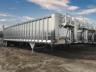 MAC Trailer 48x102 Aluminum Live Floor Trailer - Spring, Fixed Axle