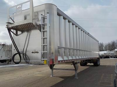 MAC 48x102 Tandem Axle Aluminum Live Floor Trailer - Spring