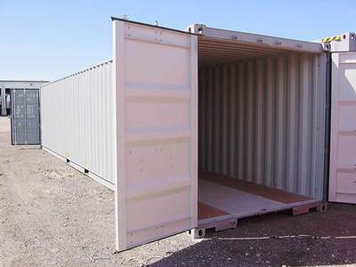 General 40x96 Steel Container Trailer
