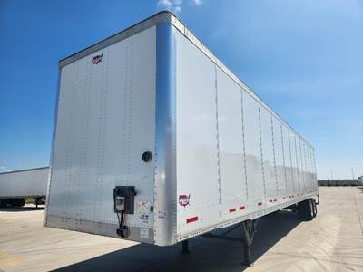 Wabash 53 ft Dry Van Trailer - Swing Door, Air Ride, Sliding Axle