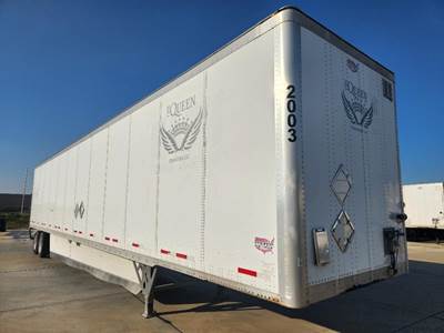 Wabash 53 ft Dry Van Trailer - Swing Door, Air Ride, Sliding Axle