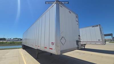 Wabash 53 ft Dry Van Trailer - Swing Door, Air Ride