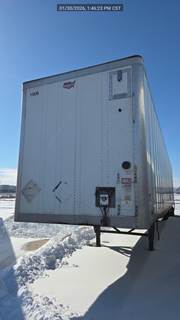 Wabash DuraPlate 53 ft Dry Van Trailer - Swing Door, Air Ride, Sliding Axle