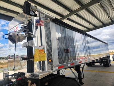Travis 39 ft End Dump Trailer - Tandem Axle, Aluminum, Air Ride