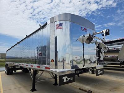 Travis 39 ft End Dump Trailer - Tandem Axle, Aluminum, Air Ride