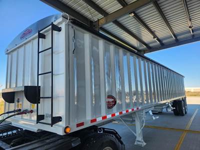 Construction Trailer Specialists (CTS) 40x96 Steel Hopper / Grain Trailer - Spring