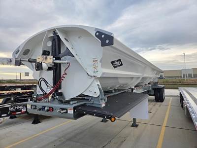 SmithCo 40x102 Tandem Axle Steel Side Dump Trailer - Air Ride, Fixed Axle