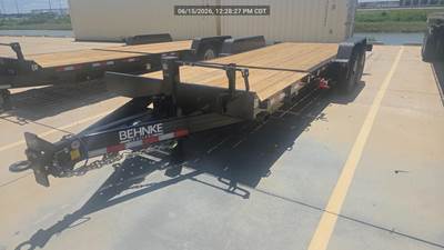 Behnke 24ft Tandem Axle Steel Tilt Trailer