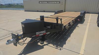 Behnke 24ft Tandem Axle Tilt Trailer - Spring