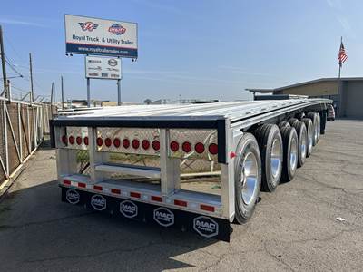 2025 MAC Flatbed | 8-Axle | 50' x 102" | Coil