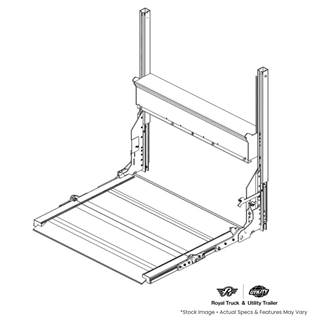 2026 Dhollandia DH-VOP Lightweight Column Liftgate for Pickups & Service Bodies