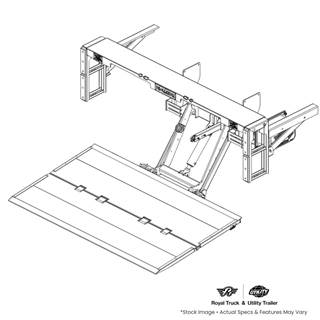2026 Dhollandia RPL-22 2200 lb Ramping Ride Liftgate