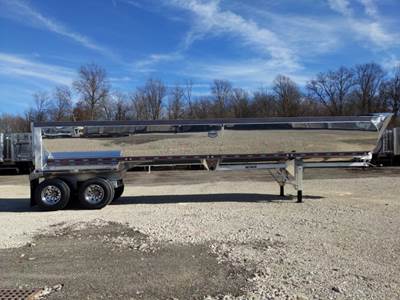 2025 MAC Aluminum Dump | Tandem | Frameless | Half Round End Dump Trailer