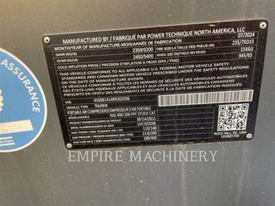 Atlas Copco XAS400CD Air Compressor