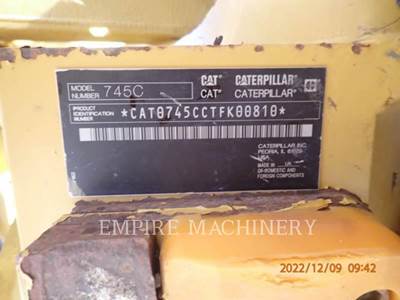 Caterpillar 745C Articulated Truck