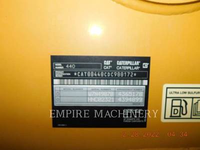 Caterpillar 440 Backhoe