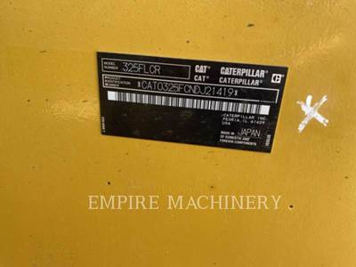 Caterpillar 325F LCR P Excavator