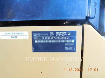 Caterpillar 349-07P TE Excavator