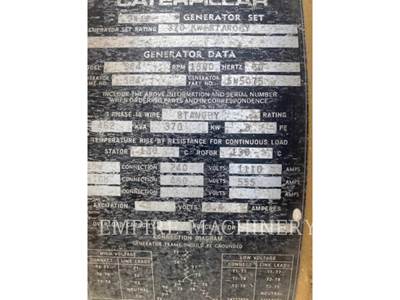 Caterpillar 3412 Generator