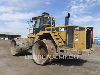 2004 Caterpillar 826G Landfill Compactor For Sale, 24,856 Hours | Eloy ...
