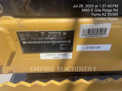 Caterpillar 307.5 Mini Excavator