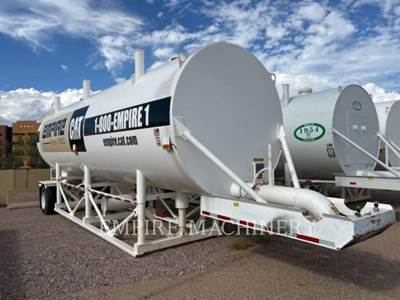 2014 Mega Corp 12K Tower 12000 Gallon Water Tank, 1 Axle
