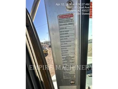 Kenworth 2K TRK AZ Water Truck