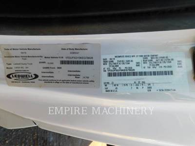 New Holland 3YD DMP AZ Water Truck
