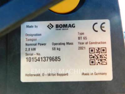 BOMAG BT65 Large Wheel Loader