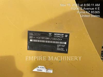 Caterpillar 950M Wheel Loader