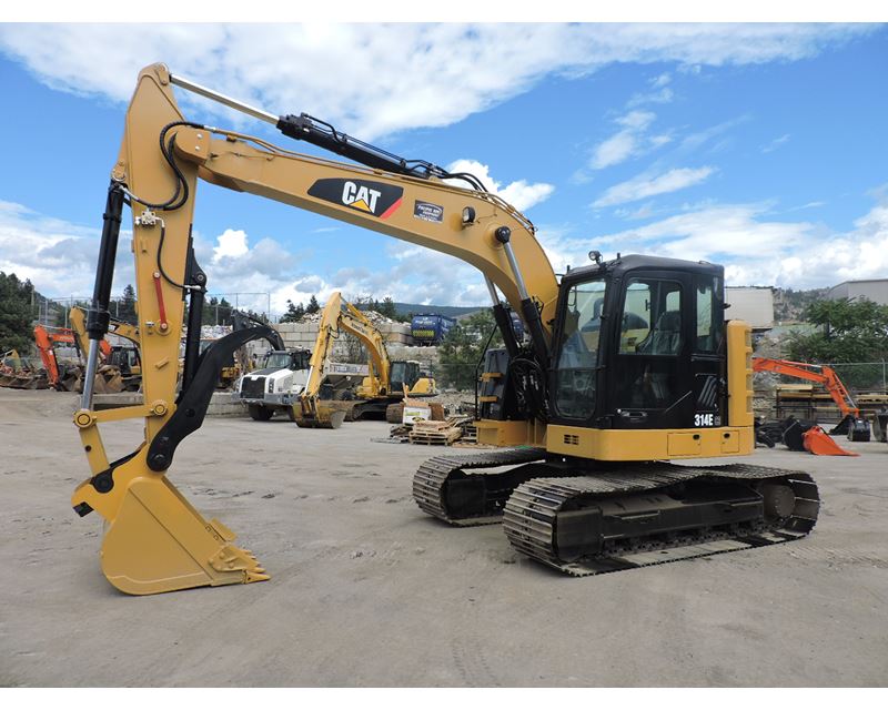 2014 Caterpillar 314E CR Excavator For Sale, 1,292 Hours Penticton