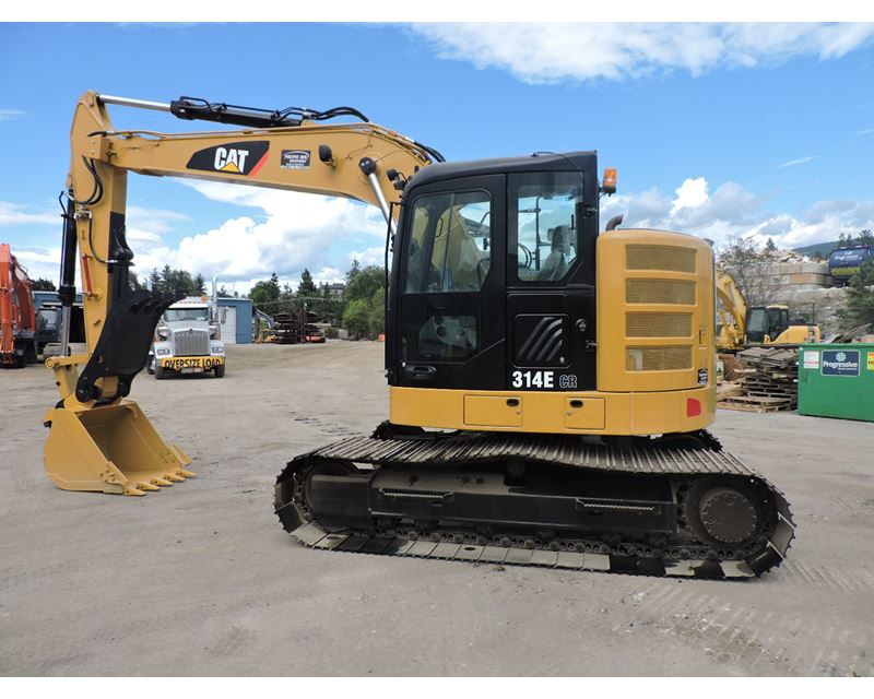 2014 Caterpillar 314E CR Excavator For Sale, 1,292 Hours Penticton