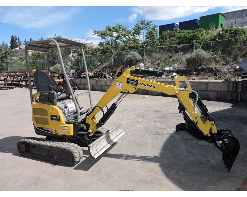 2016 Yanmar VIO17 Excavator For Sale, 325 Hours Penticton, BC