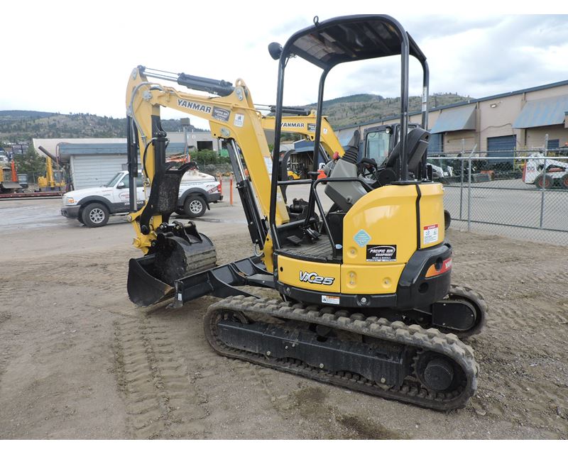2016 Yanmar VIO256 Excavator For Sale, 67 Hours Penticton, BC