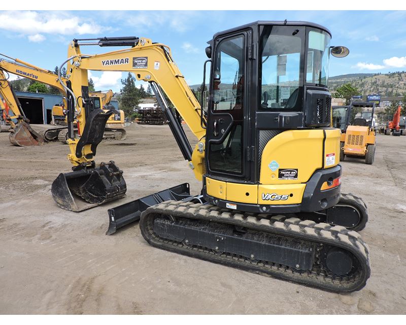 2016 Yanmar VIO556 Excavator For Sale, 157 Hours Penticton, BC