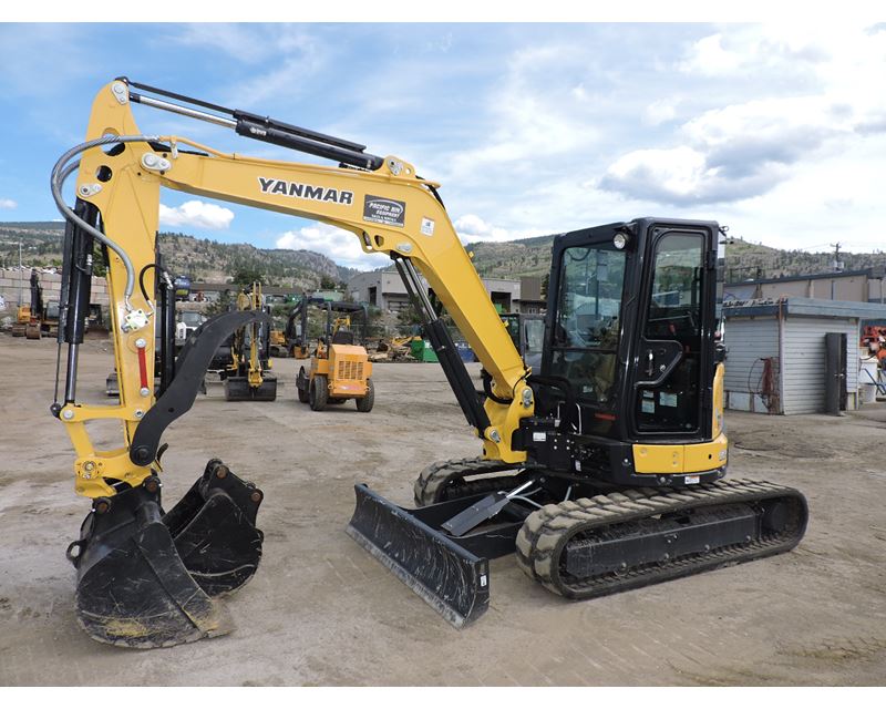 2016 Yanmar VIO556 Excavator For Sale, 157 Hours Penticton, BC