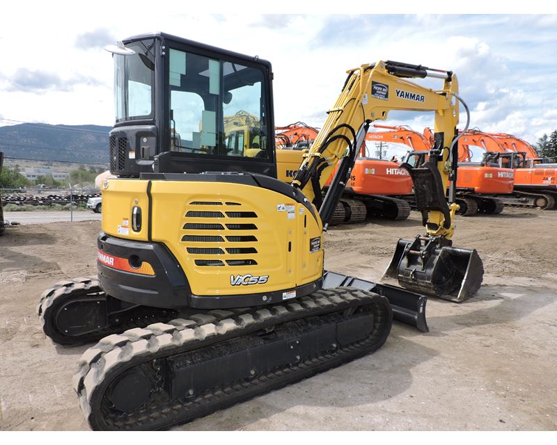 2016 Yanmar VIO556 Excavator For Sale, 157 Hours Penticton, BC