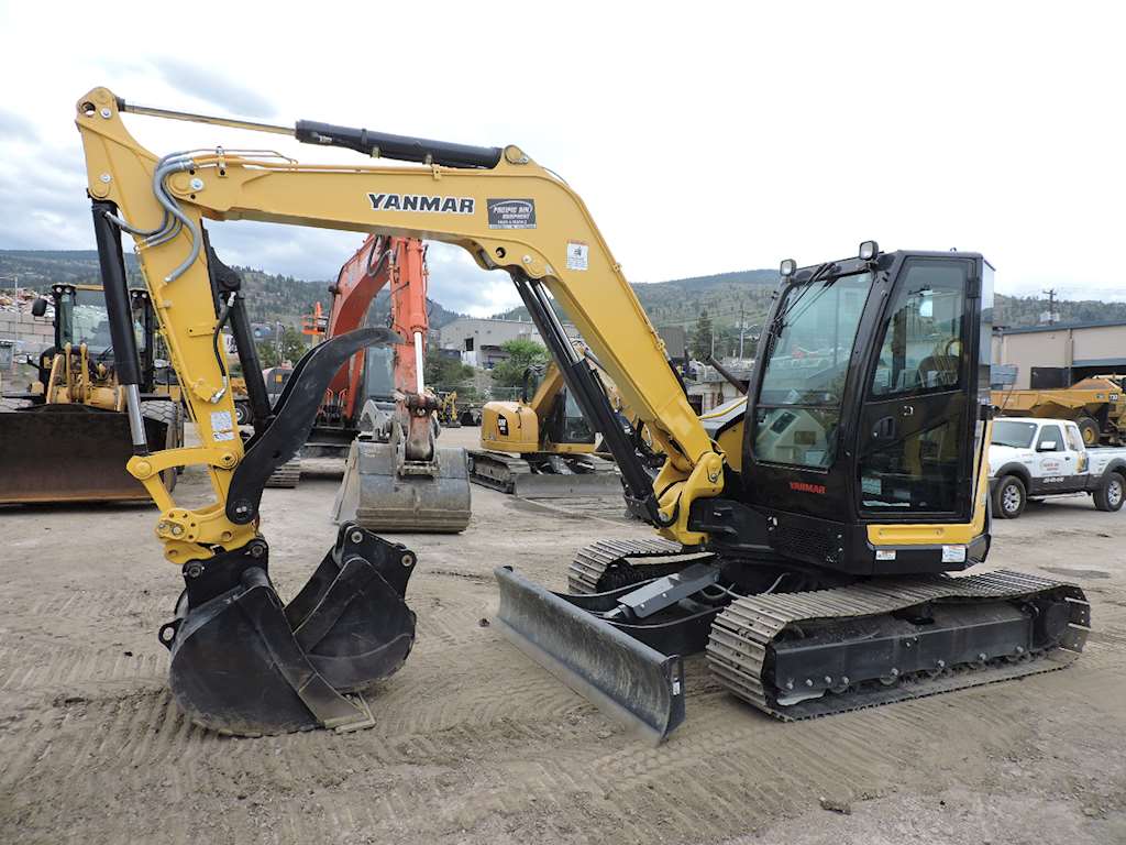 2017 Yanmar VIO801A Excavator For Sale, 1,075 Hours Penticton, BC