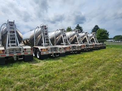 2018 LBT 1000 Cu Ft 3 Hopper Dry Bulk / Pneumatic Tank Trailer
