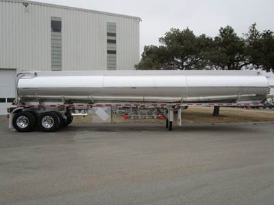 2027 LBT 9500 Gallon Double Taper 4 Compartment DOT 406 Fuel Tanker Trailer