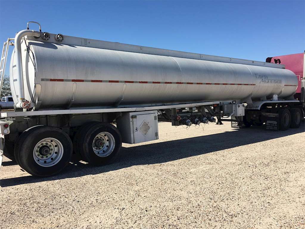 1988 Fruehauf 4 Compartment Gasoline / Fuel Tank Trailer For Sale