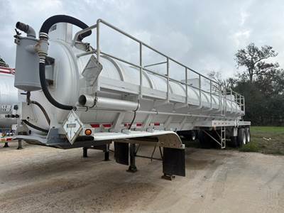2009 Dragon 150 BBL / 6300 Gallon Aluminum Non Code Vacuum Tank Trailer